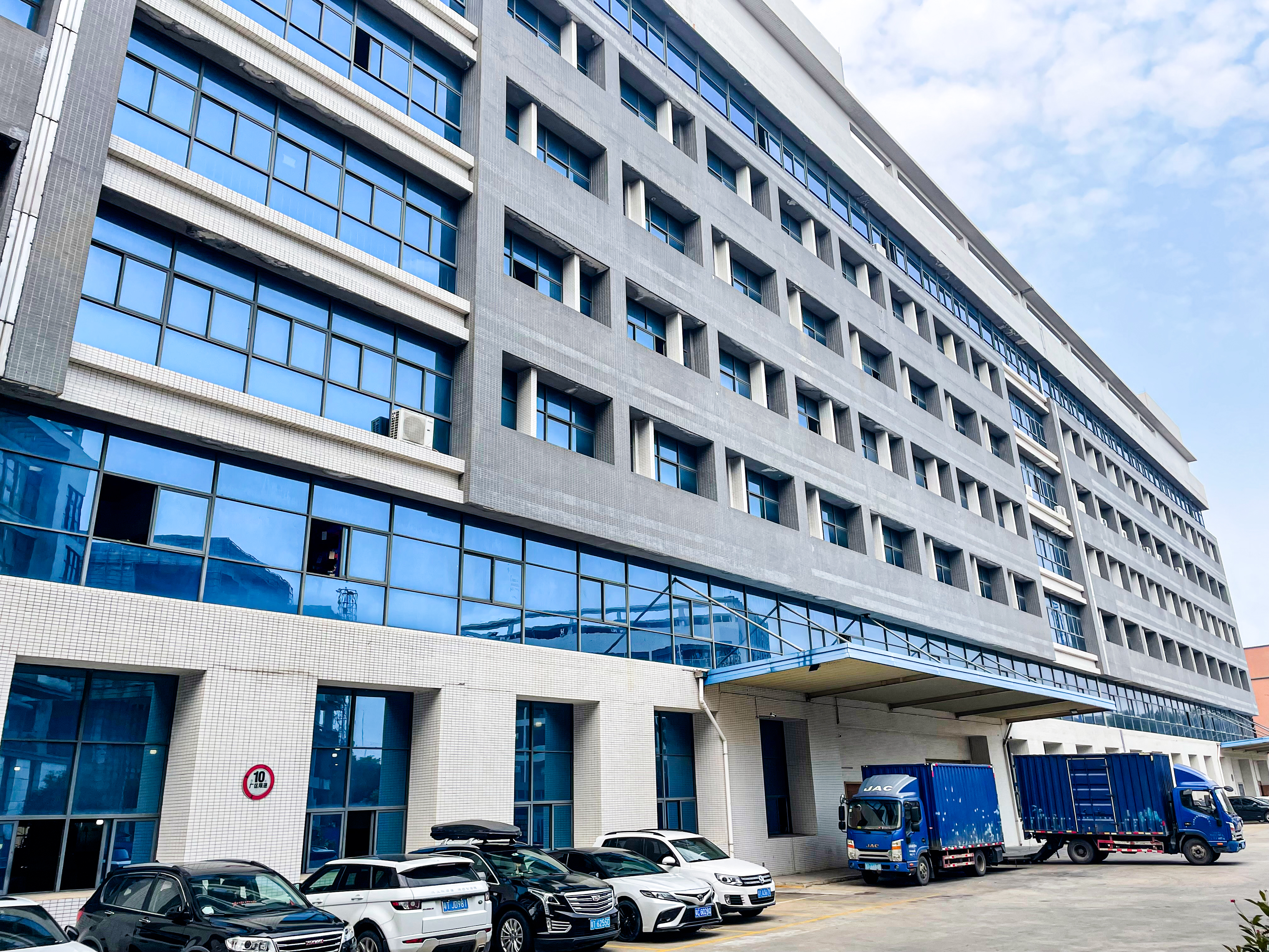 Aerial view of smart lock manufacturing partner